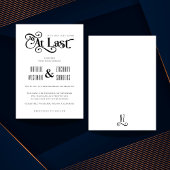 Auf der letzten Hochzeit Einladung