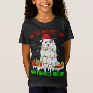 Auf der Liste der Ungläubigen " Ich bedauere nicht T-Shirt