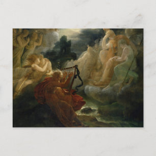 Auf der Lora-Bank Postkarte