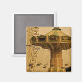 Auf der Messe III Magnet (Vorderseite/Rückseite)