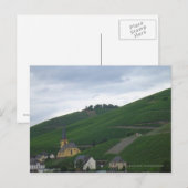 Auf der Mosel Postkarte (Vorne/Hinten)