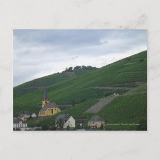 Auf der Mosel Postkarte