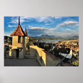 Auf der Musegg-Mauer Poster (Vorne)