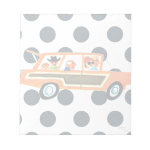 Auf der offenen Straße 4 Notizblock