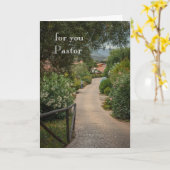 Auf der Pastor-Karte Karte (Gelbe Blume)