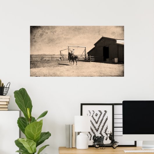 Auf der Ranch Poster (Heimbüro)