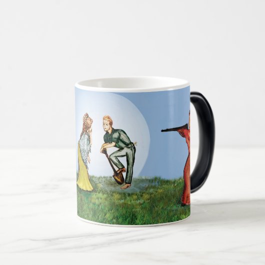 Auf der Ranch Verwandlungstasse (VorderseiteRechts)