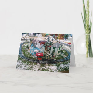 AUF DER RECHTEN TRACK=CHRISTMAS FEIERTAGSKARTE