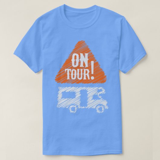 AUF DER REISE T-Shirt (Design vorne)