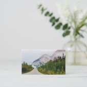 Auf der Road Business Card Visitenkarte (Stehend Vorderseite)