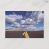 Auf der Road Business Card Visitenkarte (Rückseite)