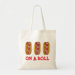 Auf der Roll Maine Lobster Roll Tote Bag Tragetasche