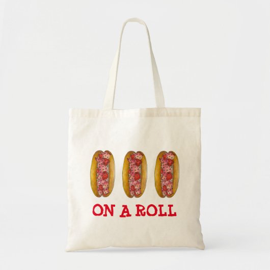 Auf der Roll Maine Lobster Roll Tote Bag Tragetasche (Vorne)