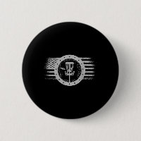 Auf der Rückseite Cool Disc Golf Sport Usa Grunge 