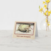 AUF DER RÜCKSEITE GEDREHT UNFALL/TURTLE KARTE (Gelbe Blume)