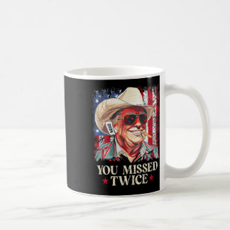 (auf der Rückseite) Sie vermisst zweimal Western C Kaffeetasse