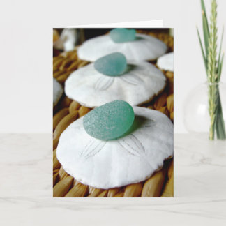 Auf der Sand-Gruß-Karte Karte