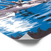 Auf der Schatzinsel Vintager Songbook Cover Poster (Ecke)