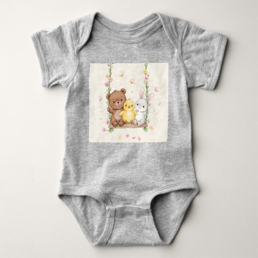 Auf der Schaukel, Sammlung von Natasha Us Baby Strampler (Vorderseite)