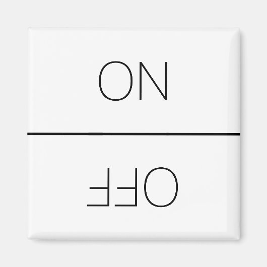 AUF DER Schwarz-weißen, sauberen Spülmaschine Wäsc Magnet (Vorne)