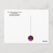 AUF DER SEESHORE POSTCARD POSTKARTE (Rückseite)