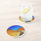 Auf der Seite der Tetons Abstrakt Getränkeuntersetzer (Seite)