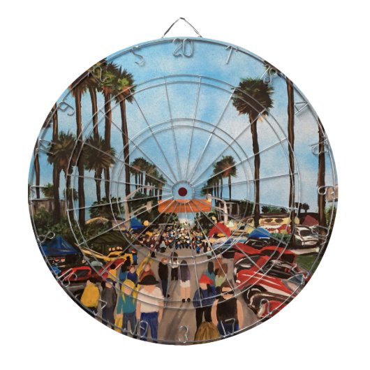 Auf der Show Dartscheibe (vorne)