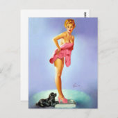 Auf der Skala Postkarte (Vorne/Hinten)