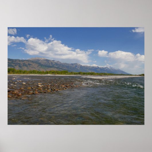 Auf der Snake River II treiben Poster (Vorne)