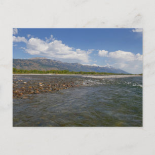 Auf der Snake River II treiben Postkarte