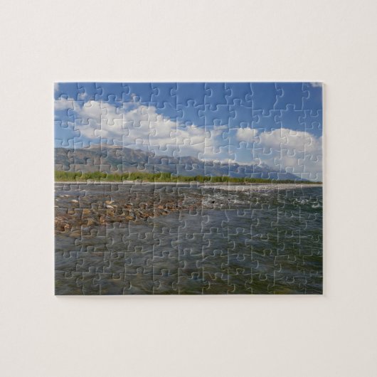 Auf der Snake River II treiben Puzzle (Horizontal)