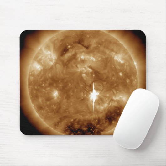 Auf der Sonne bricht eine massive Solarfackel der Mousepad (Mit Mouse)