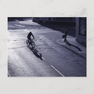 Auf der Sonnenseite Postkarte