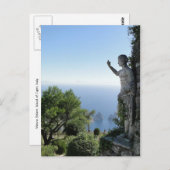 Auf der Spitze von Capri Postkarte (Vorne/Hinten)