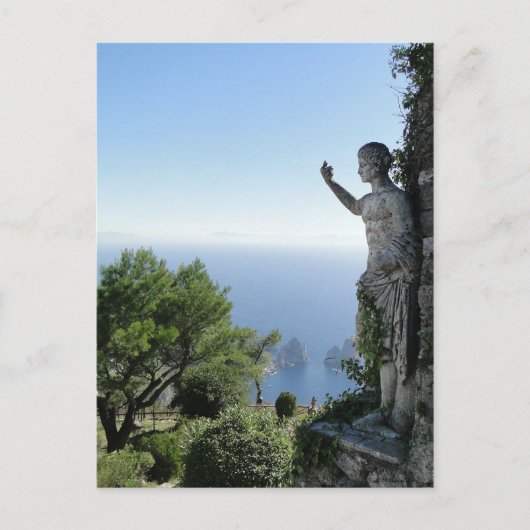 Auf der Spitze von Capri Postkarte (Vorderseite)