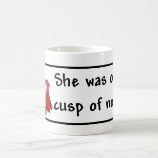 Auf der Spitze von Normal Kaffeetasse