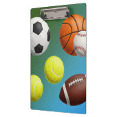 Auf der Sportwelle von Natasha Us Klemmbrett (Links)