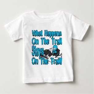 Auf der Spur Baby T-shirt