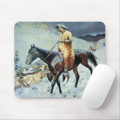 Auf der Spur (Öl auf Leinwand) Mousepad (Mit Mouse)