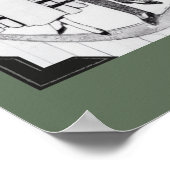 Auf der Stadt Poster (Ecke)