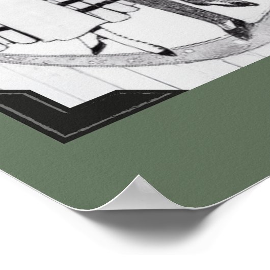 Auf der Stadt Poster (Ecke)