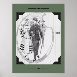 Auf der Stadt Poster