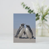 Auf der Strandpostkarte Postkarte (Stehend Vorderseite)