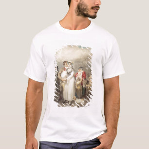 Auf der Straße 1799 (w/c über Spuren des T-Shirt