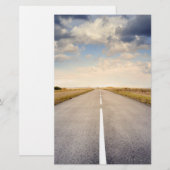 Auf der Straße Briefpapier (Vorne/Hinten)