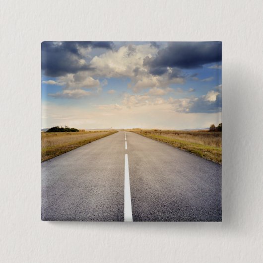 Auf der Straße Button (Vorderseite)