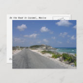 Auf der Straße - Cozumel, Mexiko Postkarte (Vorne/Hinten)