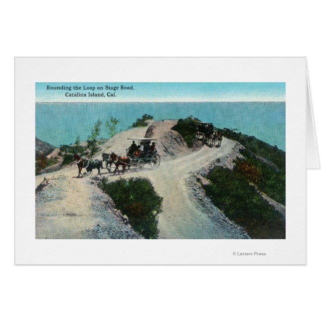 Auf der Straße der Bühne durch die Schlange (Vorderseite (Horizontal))