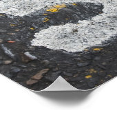 Auf der Straße gemalt: 357 Plakat (Ecke)