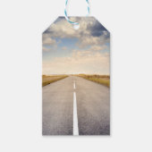 Auf der Straße Geschenkanhänger (Vorderseite)